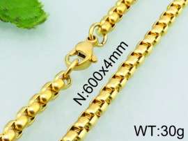 SS Gold-Plating Necklace