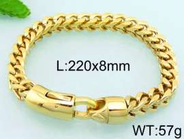 Stainless Steel Gold-plating Bracelet