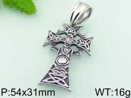 Stainless Steel Cross Pendant