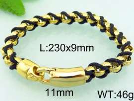 Stainless Steel Gold-plating Bracelet