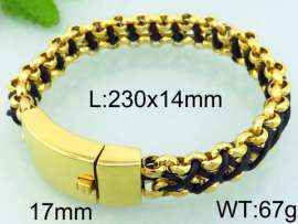 Stainless Steel Gold-plating Bracelet