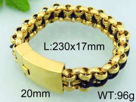 Stainless Steel Gold-plating Bracelet