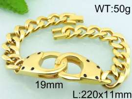 Stainless Steel Gold-plating Bracelet