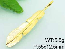 Stainless Steel Gold-plating Pendant