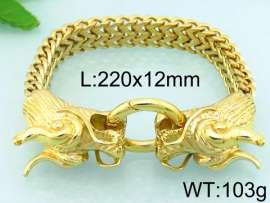 Stainless Steel Gold-plating Bracelet