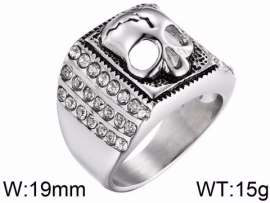 Stainless Skull Ring