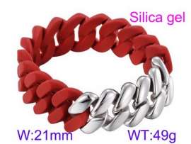 Stainless Steel Plastic Bracelet