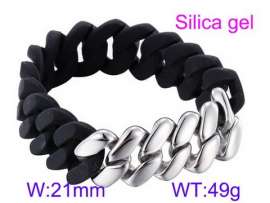 Stainless Steel Plastic Bracelet