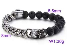 Stainless Steel Stone Bracelet