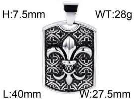 Stainless Steel Popular Pendant