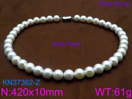 Shell Pearl Necklaces