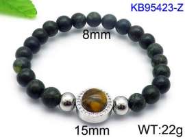 Stainless Steel Stone Bracelet