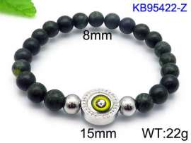 Stainless Steel Stone Bracelet