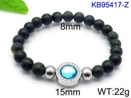 Stainless Steel Stone Bracelet