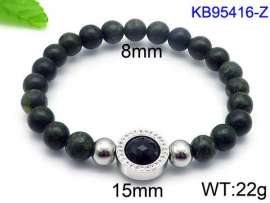Stainless Steel Stone Bracelet