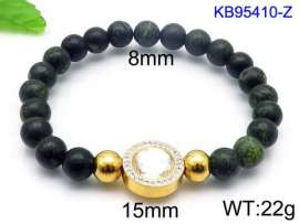 Stainless Steel Stone Bracelet