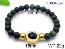 Stainless Steel Stone Bracelet