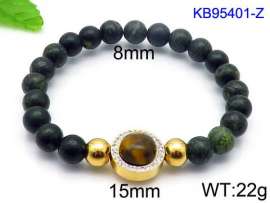 Stainless Steel Stone Bracelet