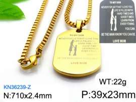 SS Gold-Plating Necklace