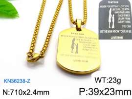 SS Gold-Plating Necklace