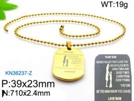 SS Gold-Plating Necklace