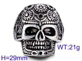 Stainless Skull Ring