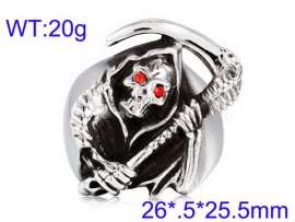 Stainless Skull Ring