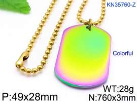 SS Gold-Plating Necklace