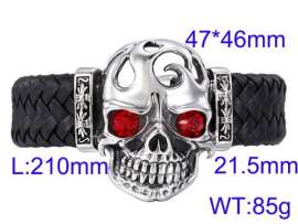 Stainless Skull Bracelet