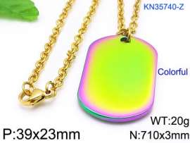 SS Gold-Plating Necklace