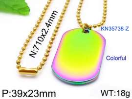 SS Gold-Plating Necklace