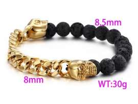 Stainless Steel Stone Bracelet