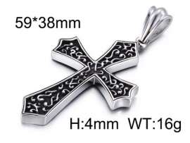 Stainless Steel Cross Pendant