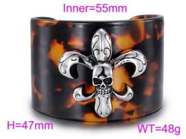 Stainless Skull Bangle