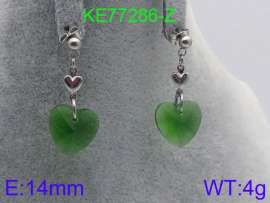 Stainless Steel Stone&Crystal Earring