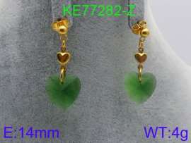 Stainless Steel Stone&Crystal Earring