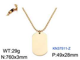 SS Gold-Plating Necklace