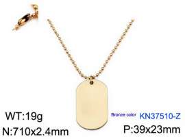 SS Gold-Plating Necklace