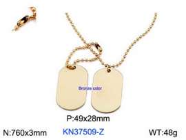 SS Gold-Plating Necklace