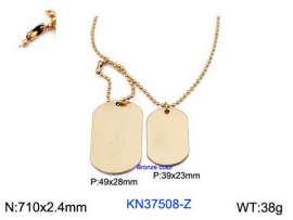 SS Gold-Plating Necklace