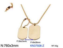 SS Gold-Plating Necklace