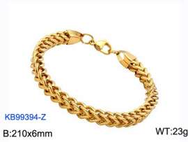 Stainless Steel Gold-plating Bracelet