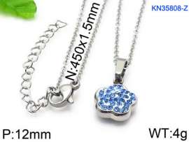 Stainless Steel Stone Necklace