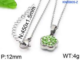 Stainless Steel Stone Necklacez