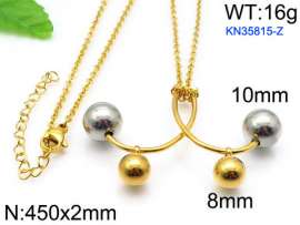 SS Gold-Plating Necklace