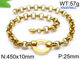 SS Gold-Plating Necklace