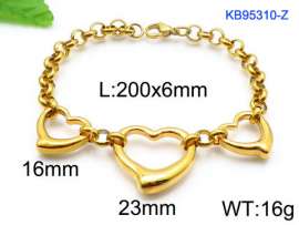 Stainless Steel Gold-plating Bracelet