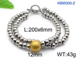 Stainless Steel Gold-plating Bracelet