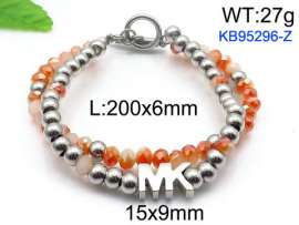 Stainless Steel Crystal Bracelet