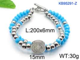 Stainless Steel Crystal Bracelet